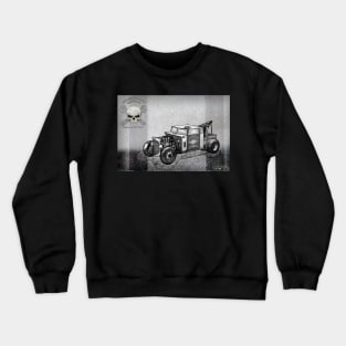 Junkyard Rods Tow Truck Crewneck Sweatshirt